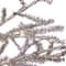 3ft. Pre-Lit Silver Tinsel Twig Artificial Christmas Tree, Warm White LED Lights